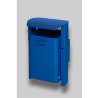 VAR Abfallsammler Typ AG 08 zur Wand- oder Rohrbefestigung mit Dach enzianblau 40 l VAR Abfallsammler Typ AG 08 zur Wand- oder Rohrbefestigung mit Dach enzianblau 40 l von VAR