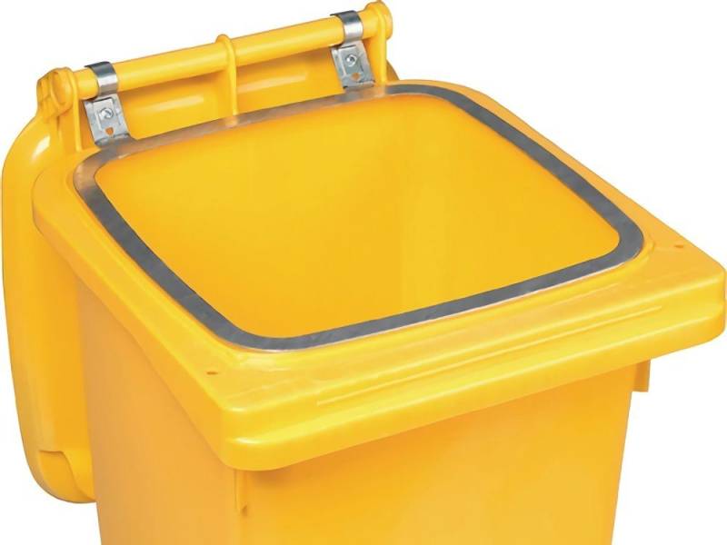 VAR Halter VAR 1901 Haltering für Müllgroßbehälter 240 l Stahlblech verzinkt von VAR