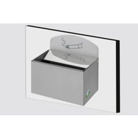 VAR Wandascher Edelstahl mit Schild WH 13 0,8 l VAR Wandascher Edelstahl mit Schild WH 13 0,8 l von VAR