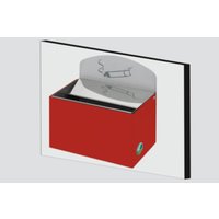 VAR Wandascher WH 13 mit Schild rot 0,8 l VAR Wandascher WH 13 mit Schild rot 0,8 l von VAR
