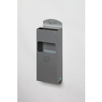 VAR Wandascher WH 51 mit Schild silber 0,8 l/4 l von VAR