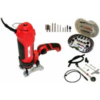 DMX-550A-ACC trennsäge bohrer stichsäge trennsäge betonfräse ähnlich twist saw 550W 286 teile - Rot - Varan Motors von VARAN MOTORS