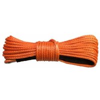 Rope10mm Synthetisches Seil für Winde 10mm x 28M Tragfähigkeit 9000Kg - Orange - Varan Motors von VARAN MOTORS