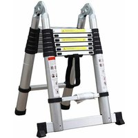 Varan Motors - DLT707B Aluminium Multifunktions Teleskopleiter 4,4m, 14 Sprossen von VARAN MOTORS