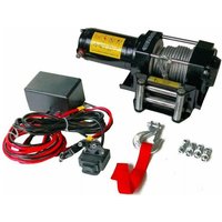 Varan Motors - sc3.0X Elektrische Seilwinde 12V 1360kg 1000W, Kabelwinde Länge 9.2m Durchmesser 5.5mm - Schwarz von VARAN MOTORS