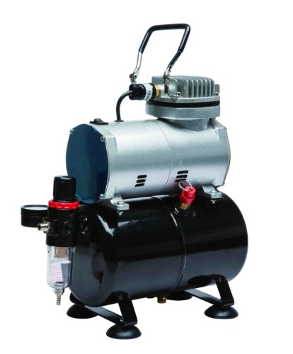 Bc-elec - TC-20T ÖLFREIER MINI-KOMPRESSOR AIRBRUSH KOMPRESSOR DRUCKLUFT AS186 4 BAR von VARAN