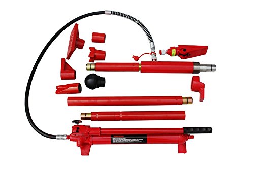 Varan Motors NEPPJ-04 KAROSSERIEPRESSE 10T RICHTSATZ HYDRAULIK KAROSSERIE AUSBEULSATZ WERKZEUG MOBIL von VARAN