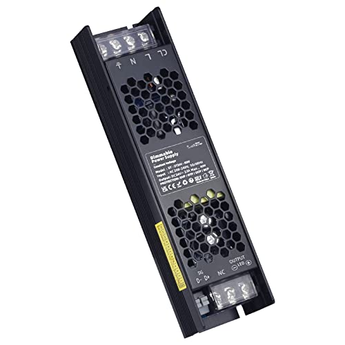 VARICART LED Trafo AC 230V zu 24V DC 2500mA 60W LED Treiber Dimmbar Elektronischer Niederspannung LED Transformator, Konstantspannung Schaltnetzteil - TRIAC & 0/1-10V, Kein Flimmern, Kein Rauschen von VARICART