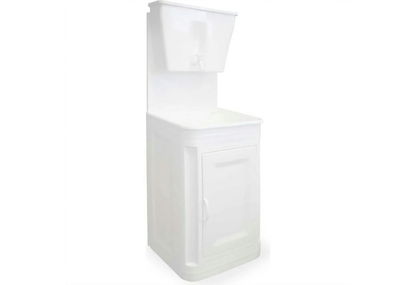 VARILE Outdoor-Küche Handwaschstation aus Kunststoff mit Unterbau, (Packung), ohne BPA, abnehmbarer Wasserspender, Lebensmittelecht von VARILE