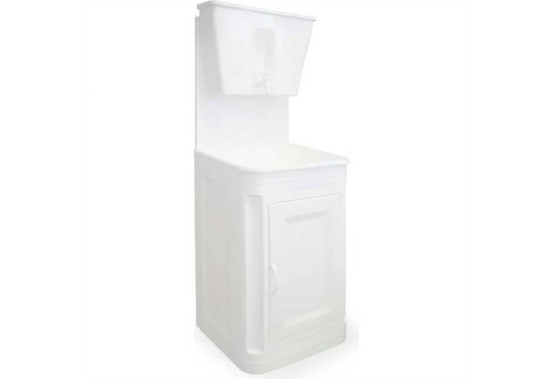 VARILE Outdoor-Küche Handwaschstation aus Kunststoff mit Unterbau, (Packung), ohne BPA, abnehmbarer Wasserspender, Lebensmittelecht von VARILE