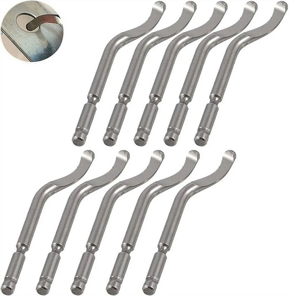 VARILE Rohrschneider BS1018 Entgrater Klingen Set 10 Stück, Klinge: 0,32 cm, (10-tlg), Besonders Robuster M35 Hochgeschwindigkeitsstahl mit Kobalt von VARILE