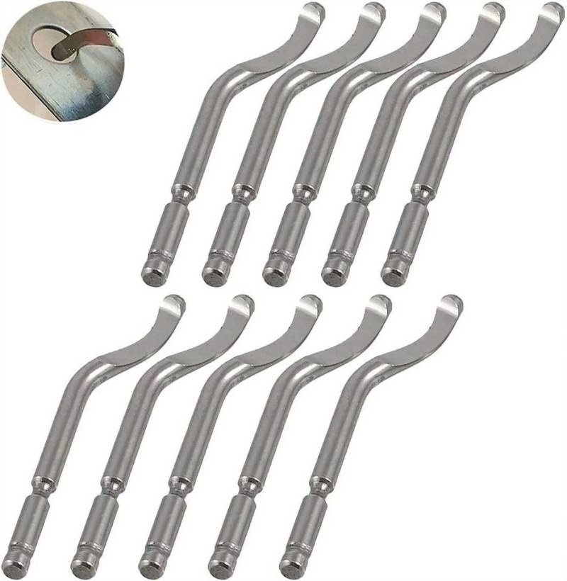 VARILE Rohrschneider BS1018 Entgrater Klingen Set 10 Stück, Klinge: 0,32 cm, (10-tlg), Besonders Robuster M35 Hochgeschwindigkeitsstahl mit Kobalt von VARILE