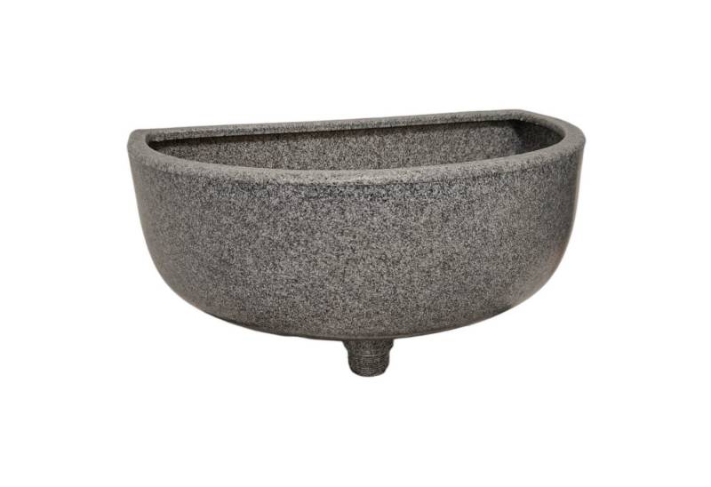 VARILE Waschbecken Ausgussbecken aus Kunststoff mit Zubehör von VARILE