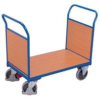 VARIOfit Doppel-Stirnwandwagen mit Holzwänden 1000x600mm von VARIOFIT