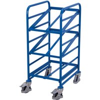 VARIOfit Eurokastenwagen mit 2 neigbaren Etagen 410x610mm von VARIOFIT