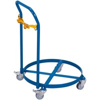 VARIOfit Fassroller 250kg Traglast für 200 Liter Fässer mit Schiebebügel von VARIOFIT
