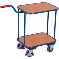 VARIOfit Griffroller mit 2 Etagen und EasySTOP in Buchendekor 610x455mm von VARIOFIT