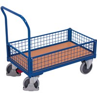 VARIOfit Kastenwagen mit 4 Drahtgitterwänden 1010x650mm VARIOfit Kastenwagen mit 4 Drahtgitterwänden 1010x650mm von VARIOFIT
