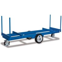 VARIOfit Langmaterialwagen mit 4 Rungen Polyurethan 3000kg Tragkraft von VARIOFIT
