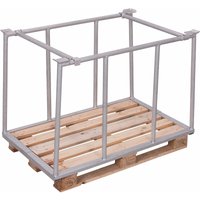 VARIOfit Palettenaufsatz Typ 75 aus verzinktem Stahl 1200x1000mm Maße, 955mm Höhe von VARIOFIT