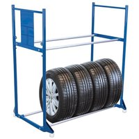 VARIOfit Reifenregal aus Stahl 300kg Traglast mit 2 Etagen VARIOfit Reifenregal aus Stahl 300kg Traglast mit 2 Etagen von VARIOFIT