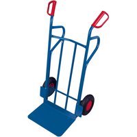 VARIOfit Stahlrohrkarren 250kg Tragkraft mit Standbügeln, große Schaufel Luftbereifung VARIOfit Stahlrohrkarren 250kg Tragkraft mit Standbügeln, große Schaufel Luftbereifung von VARIOFIT