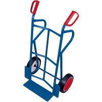 VARIOfit Stahlrohrkarren 250kg Traglast mit Rückwand Maße 620x470x1110mm Vollgummibereifung VARIOfit Stahlrohrkarren 250kg Traglast mit Rückwand Maße 620x470x1110mm Vollgummibereifung von VARIOFIT