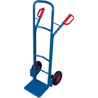 VARIOfit Stahlrohrkarren 250kg Traglast mit senkrechten Streben Luftbereifung von VARIOFIT