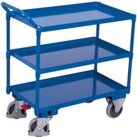 VARIOfit Tischwagen mit Wanne, gebogenem Schiebegriff und 3 Ladeflächen 845x495mm VARIOfit Tischwagen mit Wanne, gebogenem Schiebegriff und 3 Ladeflächen 845x495mm von VARIOFIT