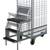 VARIOfit Trittleiter mit 3 Stufen für Kommissionierwagen VARIOfit Trittleiter mit 3 Stufen für Kommissionierwagen von VARIOFIT
