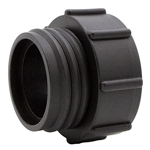 VARIOSAN IBC Adapter (2" auf S60x6) 16065, Kunststoff, schwarz von VARIOSAN