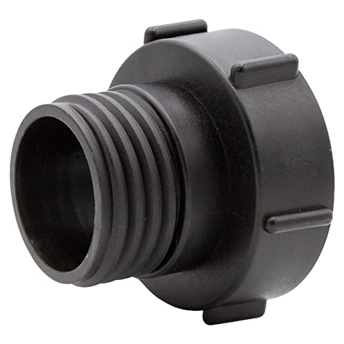 VARIOSAN IBC Adapter (M80x3 auf S60x6) 16072, Kunststoff, schwarz von VARIOSAN