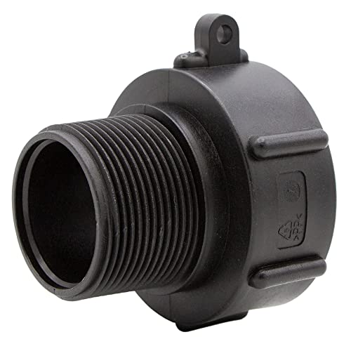 VARIOSAN IBC Adapter (S60x6 auf 2") 16058, Kunststoff, schwarz von VARIOSAN