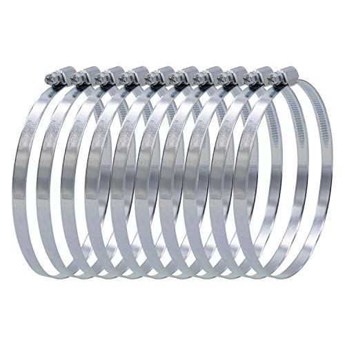 VARIOSAN Schlauchschellen Set 11091, 10 Stück, Spannbereich 100-120 mm, Bandbreite 9 mm, W1 von VARIOSAN
