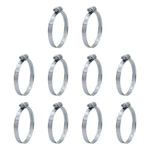 VARIOSAN Schlauchschellen Set 11442, 10 Stück, Spannbereich 50-70 mm, Bandbreite 9 mm, W1 von VARIOSAN