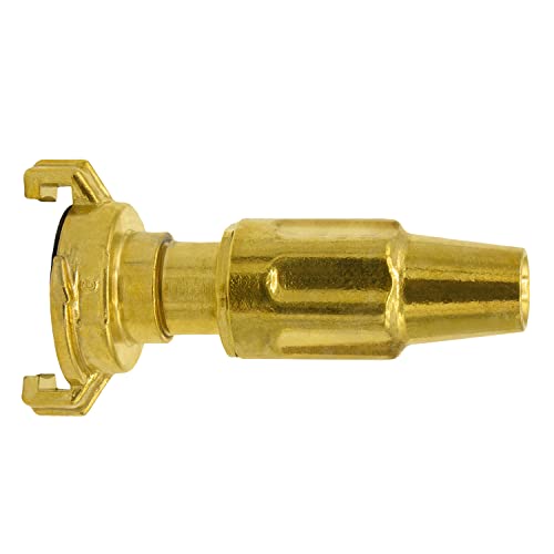 VARIOSAN Schnellkupplung Spritzdüse 12463, 1", Messing blank, System Geka VARIOSAN Schnellkupplung Spritzdüse 12463, 1", Messing blank, System Geka von VARIOSAN