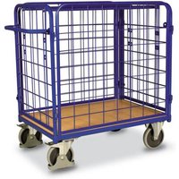 VARIOfit SW-700.220 Etagenwagen Stahl pulverbeschichtet Traglast (max.): 500kg Enzianblau (RAL 5010) von VARIOFIT