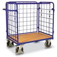 VARIOfit SW-700.313 Etagenwagen Stahl pulverbeschichtet Traglast (max.): 500kg Enzianblau (RAL 5010) von VARIOFIT