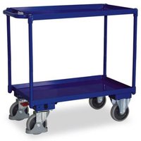 VARIOfit SW-700.510 Tischwagen Stahl pulverbeschichtet Traglast (max.): 400kg Enzianblau (RAL 5010) von VARIOFIT