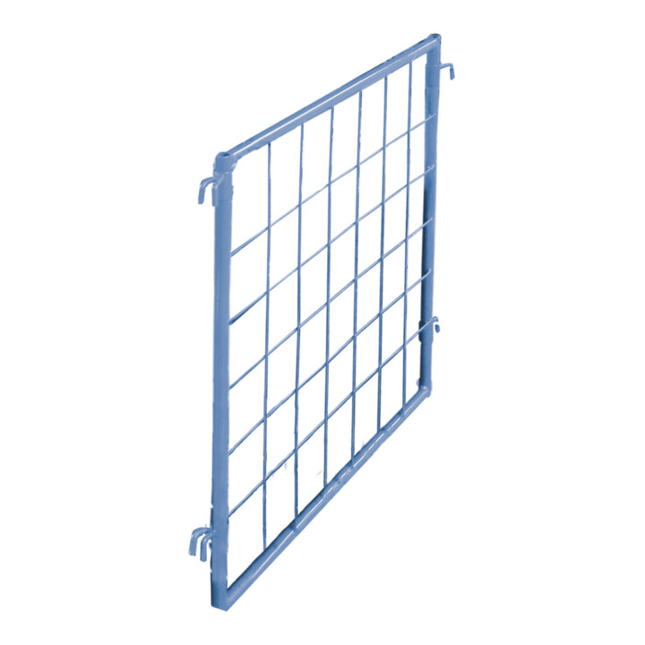 Variofit Palettenaufsatz Trenngitter Gitterbox Lichtblau Tiefe 750 Mm Gitter B-Ware von VARIOfit