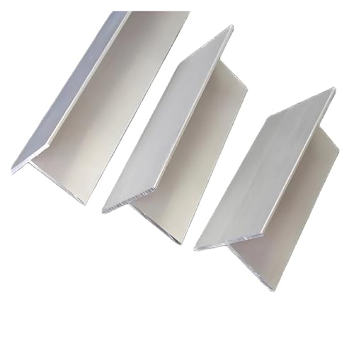 Aluminiumrohr 1 m T-förmiger Drucknahtstreifen aus Aluminiumlegierung. Wird for die Kieldeckendekoration von Türpaneelen verwendet. Langlebig und anpassbar.(1M_40X40X2MM) von VARNOK