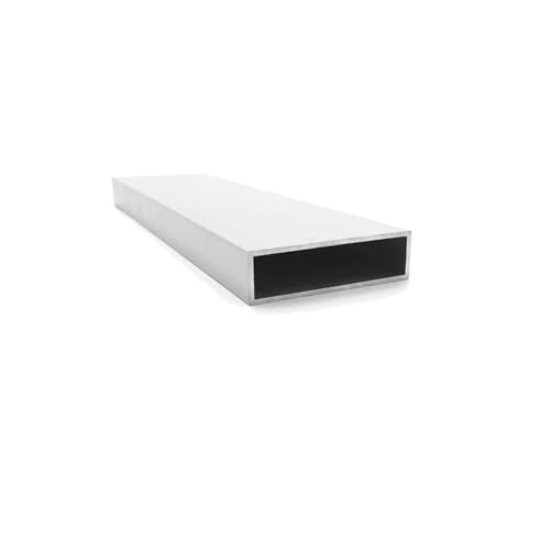 Aluminiumrohr 20x80mm dickes 2mm rechteckiges Aluminiumrohrprofil 6063 Aluminium-Vierkantrohr Aluminiumprofil zur Dekoration von VARNOK