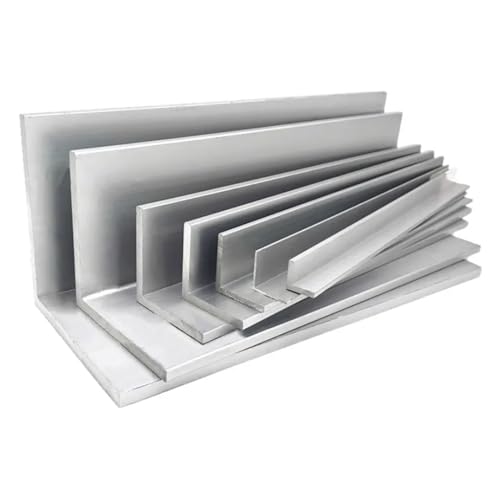 Aluminiumrohr 30 mm x 30 x 40 x 50 x 60 x 70 x 80 x 100 mm 6063 rechtwinkliges Aluminium L-förmiges Aluminiumlegierungs-Aluminiumkantendreiecksprofil(30x30mm,500MM_THICK 4MM) von VARNOK