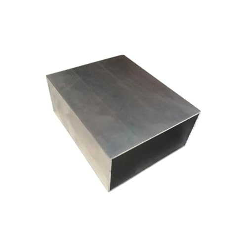 Aluminiumrohr 60 x 120 mm dickes 2 mm rechteckiges Aluminiumrohrprofil 6063 Aluminium-Vierkantrohr Aluminiumprofil zur Dekoration von VARNOK