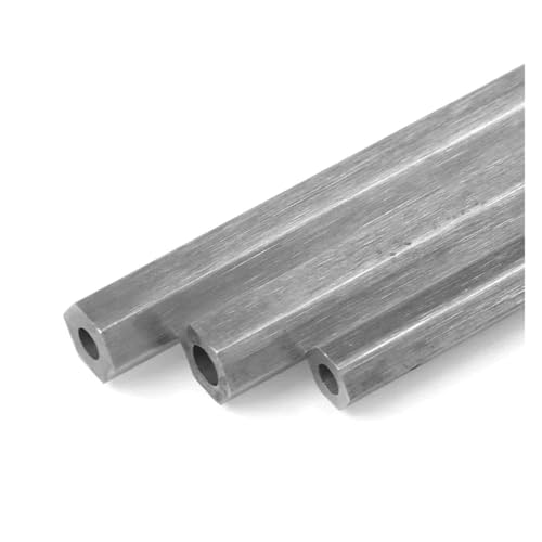 Aluminiumrohr Sechskantstange aus Edelstahl 304, Sechskant-Außen-Innenrohr hohl, speziell geformtes Rohr, Toleranz -/+0,3 mm, gegenüberliegende Seite 26 36 mm(50CMX1_35X17MM) von VARNOK