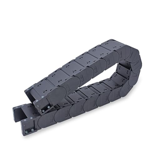 Kabel-Schleppkette 1-Meter-Kabelführungskette Serie J45F.1.S - geschlossener Typ, beidseitige Öffnung(150mm,45x100 mm) von VARNOK