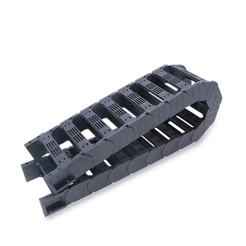 Kabel-Schleppkette 1-Meter-Kabelführungskette. Serie J35Q.1.S-Brückentyp, beidseitig offen(150mm,35x117 mm) von VARNOK