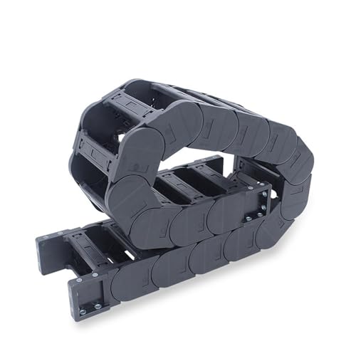 Kabel-Schleppkette 1-Meter-Kabelführungskette. Serie J45Q.1.S-Brückentyp, beidseitig offen(150mm,45x100 mm) von VARNOK