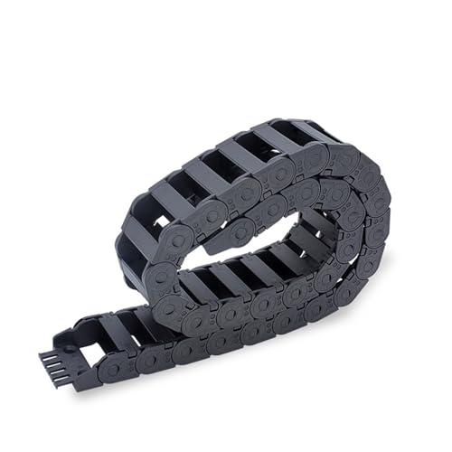 Kabel-Schleppkette 1-Meter-Kabelführungskette. Serie JN21Q.1.N – Innenöffnung vom Typ „Brücke“.(125mm,21x38 mm-XJT) von VARNOK