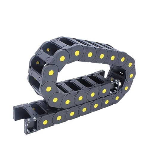 Kabel-Schleppkette 1 Meter lange Energieführungskette. Serie H30Q.1.S-Brückentyp, beidseitig offen(100mm,30x125 mm-FJT) von VARNOK